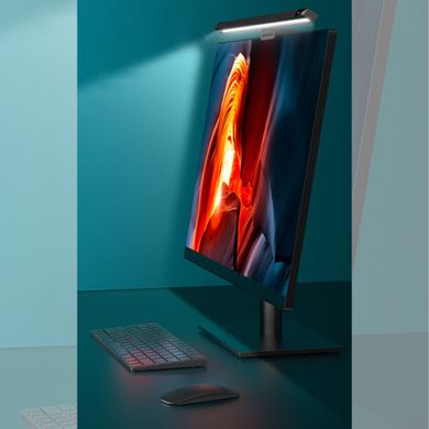 Десктоп-лампа скрінбар USAMS Computer Screen Lamp--Usual Series US-ZB179 |5W/1A, 2900K-4200K-6500K| (black), ціна | Фото