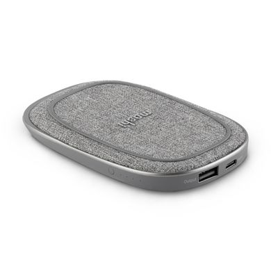 Портативний акумулятор Moshi Porto Q 5K Portable Wireless Battery Nordic Gray (99MO022213), ціна | Фото