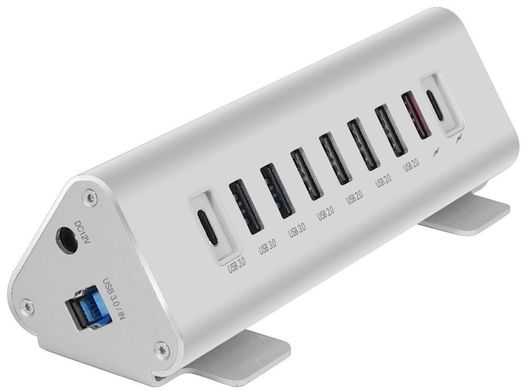 Хаб Macally USB-C to 9 port USB-A/USB-C hub/charger (UCTRIHUB9-EU), ціна | Фото
