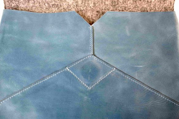 Кожаный чехол ручной работы для MacBook - Бордо (03008), цена | Фото