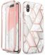 Чехол i-Blason Cosmo Series Clear Case for iPhone X/Xs - Marble (IBL-IPHX-COS-M), цена | Фото 3