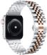 Металлический ремешок STR 5-Bead Rolex Metal Band for Apple Watch 42/44/45 mm - Sliver/Rose Gold, цена | Фото 2