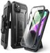 Протиударний чохол з захистом екрану SUPCASE Unicorn Beetle Pro Rugged Case for iPhone 15 - Black