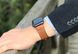 Ремешок JINYA Vogue Leather Band for Apple Watch 42/44/45 mm (Series SE/7/6/5/4/3/2/1) - Blue with Orange Dot (JA4008), цена | Фото 5