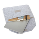 Войлочный чехол-конверт STR Felt Sleeve для MacBook Air 13 (2018-2020) / Pro 13 (2016-2020) - Gray, цена | Фото 5