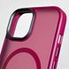 Чехол WAVE Matte Insane Case with Magnetic Ring iPhone 15 Pro - Dark Red