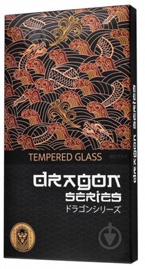Захисе скло FULL SCREEN KAIJU GLASS Dragon Series iPhone X/Xs/11 Pro - Black, ціна | Фото