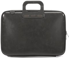 Кожаная сумка BOMBATA EVOLUTION for MacBook 13-14" с ремнем - Красно-бордовая (E00829-30), цена | Фото