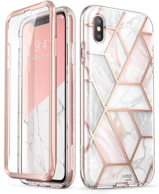 Чохол i-Blason Cosmo Series Clear Case for iPhone Xs Max - Marble (IBL-IPHXM-COS-M), ціна | Фото