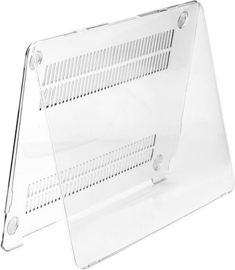 Пластиковий глянцевий чохол-накладка STR Crystal PC Hard Case for MacBook 12 - Прозорий, ціна | Фото