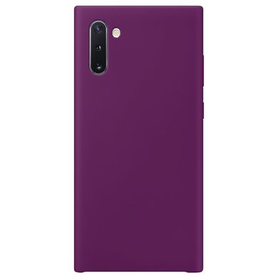 Чехол Silicone Cover without Logo (AA) для Samsung Galaxy Note 10 - Фиолетовый / Violet, цена | Фото