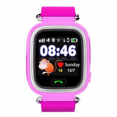 Детские смарт-часы с GPS трекером Q90 - Желтые, цена | Фото