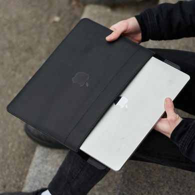 Кожаный чехол INCARNE KLOUZ для iPad Pro 12.9 (2018-2022) - Черный, цена | Фото