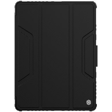 Противоударный чехол с защитой камеры Nillkin Bumper Leather Case Pro for iPad 10.2 (2019 | 2020 | 2021) - Black, цена | Фото