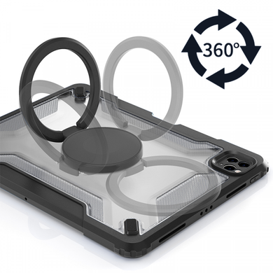 Противоударная накладка с подставкой Mecha Rotative Stand Case for iPad Pro 11 (2018/2020/2021) | Air 4 10.9 (2020) | Air 5 10.9 (2022) - Black, цена | Фото