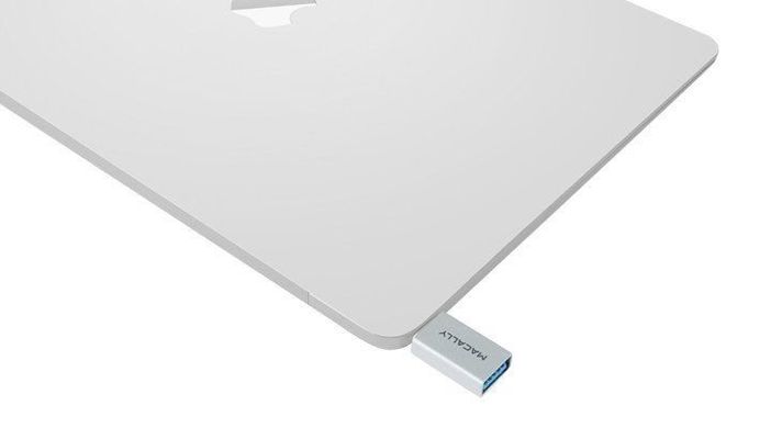 Адаптер Macally с USB-C 3.1 порта на USB-A 3.0 порт (два адаптера в комплекте), алюминий (UCUAF2), цена | Фото