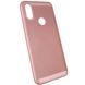 Ультратонкий дихаючий Чохол Grid case для Xiaomi Redmi 7 - Рожевий, ціна | Фото 4