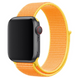 Нейлоновий ремінець STR Sport Loop Band for Apple Watch 42/44/45 mm (Series SE/7/6/5/4/3/2/1) - Sunshine, ціна | Фото 4
