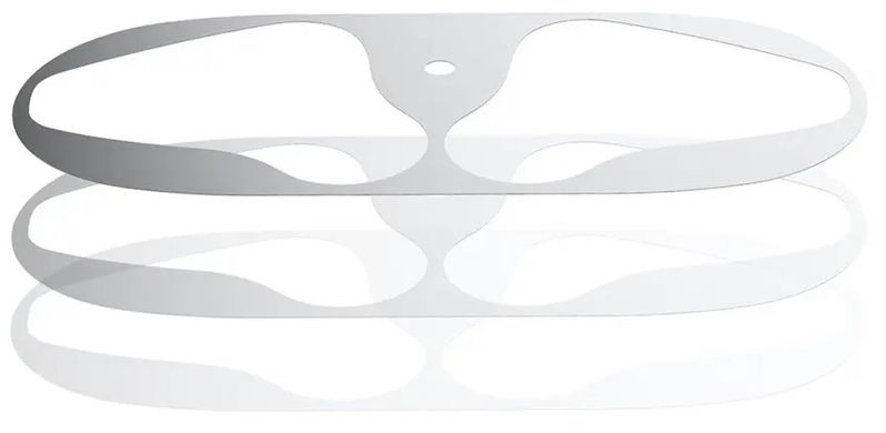 Нікелеві захисні наклейки MIC для Apple AirPods із зарядним футляром - сріблясті, ціна | Фото