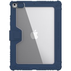 Противоударный чехол с защитой камеры Nillkin Bumper Leather Case Pro for iPad 10.2 (2019 | 2020 | 2021) - Blue, цена | Фото
