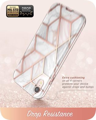 Чехол i-Blason Cosmo Series Clear Case for iPhone XR - Marble (IBL-IPHXR-COS-M), цена | Фото