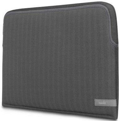 Moshi Pluma Designer Laptop Sleeve Herringbone Gray 13" (99MO104051), цена | Фото