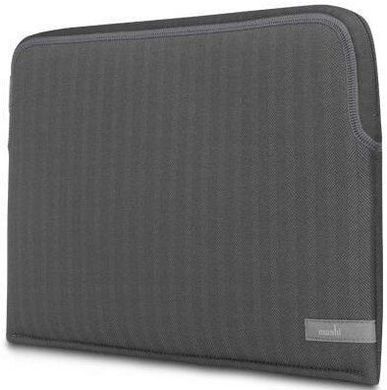 Чохол Moshi Pluma Designer Laptop Sleeve Herringbone Gray for MacBook Pro 15"/16" (99MO104055), ціна | Фото