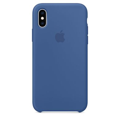 Чехол MIC Silicone Case (HQ) для iPhone X/Xs - Cornflower, цена | Фото