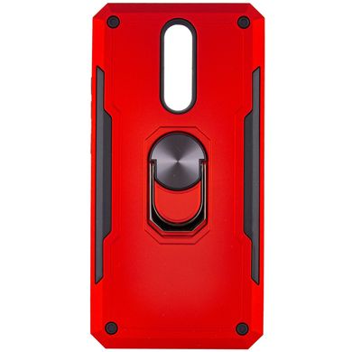 Протиударний чохол SG Ring Color магнітний тримач для Xiaomi Redmi 8 - Червоний, ціна | Фото