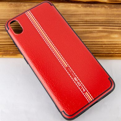 TPU чохол DLONS Lenny Series для Xiaomi Redmi 7A - Червоний, ціна | Фото
