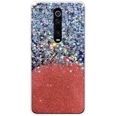 TPU чохол Galaxy Glitter для Xiaomi Redmi K20 / K20 Pro / Mi9T / Mi9T Pro - Рожевий, ціна | Фото