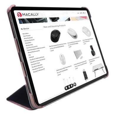 Чехол-книжка Macally для iPad Pro 11 (2021) - Розовый (BSTANDPRO5S-RS), цена | Фото