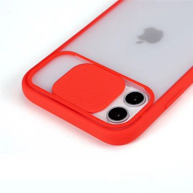 Чехол с защитой камеры MIC Clear Slide Camera для iPhone 12 Pro Max - Yellow, цена | Фото