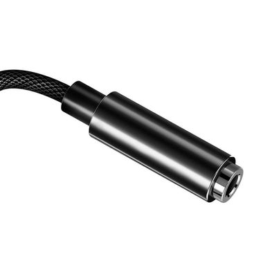 Перехідник AUX Baseus Lightning to 3.5mm Headphone Jack Adapter - Black, ціна | Фото