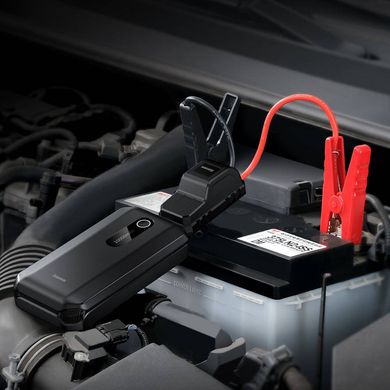 Пусковий пристрій для автомобіля Baseus Super Energy Air Car Jump Starter 10000mAh - Black (CGNL020101), ціна | Фото
