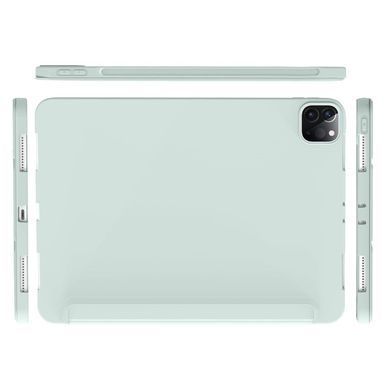 Силіконовий чохол-книжка STR Soft Case для iPad Pro 12,9 (2018 | 2020 | 2021 | 2022) &mdash; Dark Green, ціна | Фото