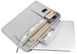 Сумка Mosiso Canvas Slim Bag for MacBook Air / Pro 13 - Gray Roses, цена | Фото 6
