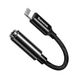 Переходник AUX Baseus Lightning to 3.5mm Headphone Jack Adapter - Black, цена | Фото 2
