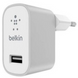 Сетевое зарядное устройство Belkin Home Charger (12W) USB 2.4A, Mixit Metallic, white, цена | Фото