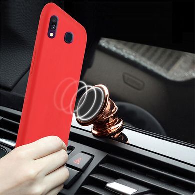 Чехол Silicone Cover with Magnetic для Samsung Galaxy A40 (A405F) - Салатовый, цена | Фото