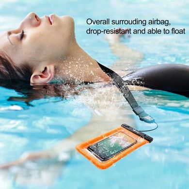 Водонепроницаемый чехол Baseus Air Cushion 5.5 Waterproof Bag (ACFSD-A07) - Orange, цена | Фото