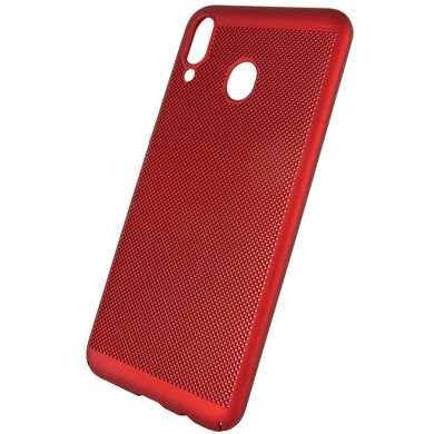 Ультратонкий дышащий чехол Grid case для Samsung Galaxy M20 - Черный, цена | Фото