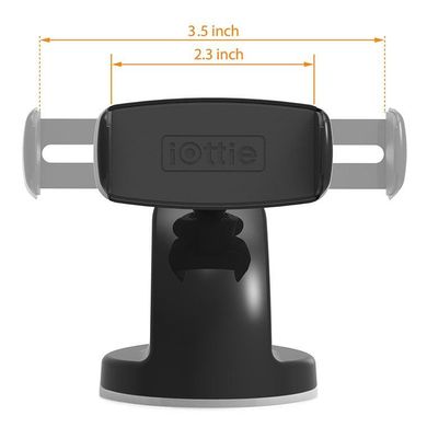 Автомобільний тримач iOttie Easy View 2 Universal Car Mount Holder for iPhones and Android Smartphones Black, ціна | Фото