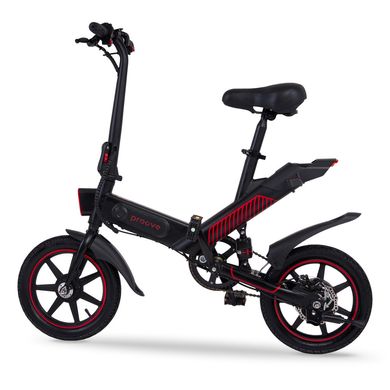 Электровелосипед Proove Model Sportage - Black/Red, цена | Фото
