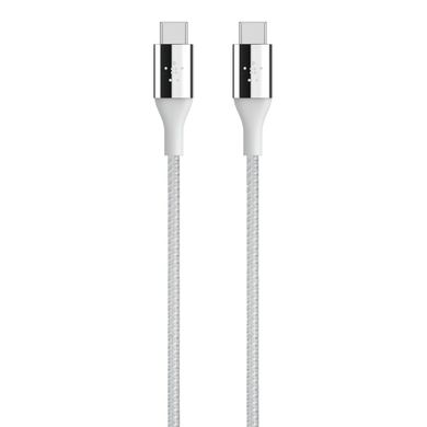 Кабель Belkin DuraTek Mixit USB-C - USB-C, 1.2m, silver, цена | Фото