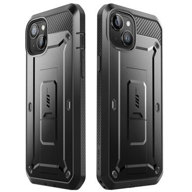 Противоударный чехол с защитой экрана SUPCASE Unicorn Beetle Pro Rugged Case for iPhone 15 Plus - Black