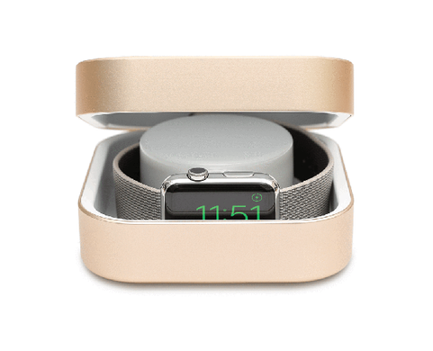Amber Apple Watch Charging Case & Power Bank Gold 3 800 mAh, цена | Фото