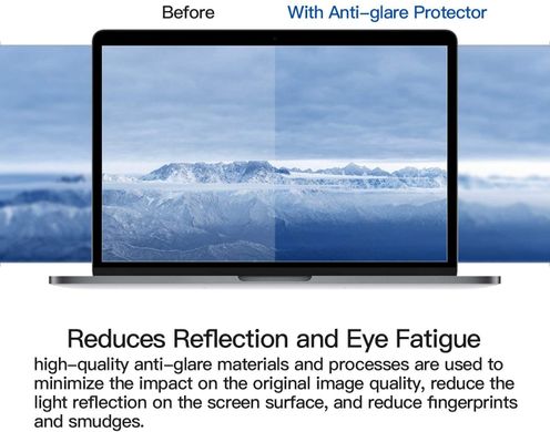 Захисна плівка на екран STR Screen Guard для MacBook Pro 13 (2016-2020) M1 / Air 13 (2018-2020) M1 - Глянцева, ціна | Фото