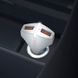 Автомобильная зарядка Baseus Small Rocket QC3.0 Dual-USB Car Charger White (CCALL-RK02), цена | Фото 2