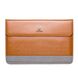 Чехол LENTION Split Leather Sleeve for MacBook Air 13 / Pro Retina 13 - Brown with Gray, цена | Фото 1